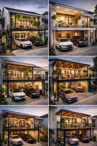 Mezannine Teras Rumah Keren di Cilandak